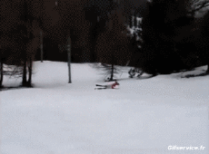 Humor -  Fun Sport Ski Aufzüge 