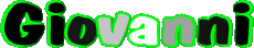 Prénoms MASCULIN - Italie G Giovanni 