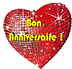 Messages French Bon Anniversaire Coeur 003 