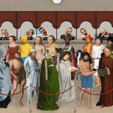 Humour - Fun GIF Artistes Scorpion Dagger 