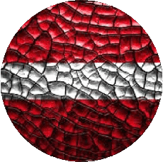 Drapeaux Europe Lettonie Rond 
