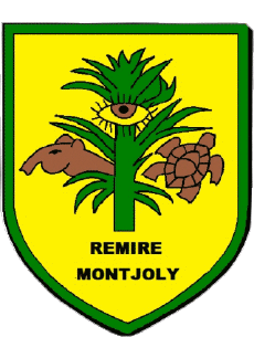 Blason-Drapeaux France Départements - Villes 973 REMIRE MONTJOLY 