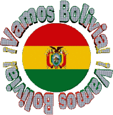 Mensajes Español Vamos Bolivia Bandera 