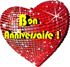 Messages French Bon Anniversaire Coeur 003 