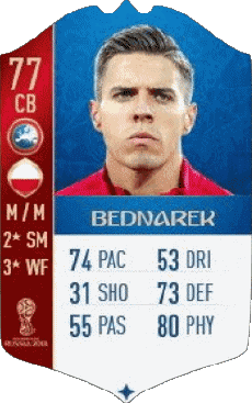 Multimedia Vídeo Juegos F I F A - Jugadores  cartas Polonia Jan Bednarek 
