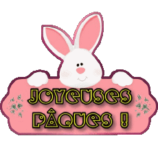 Mensajes Francés Joyeuses Pâques 02 