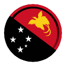 Banderas Oceanía Papúa Nueva Guinea Ronda - Anillos 