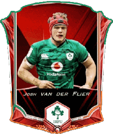 Sports Rugby - Joueurs Irlande Josh van der Flier 