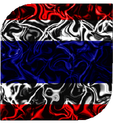Drapeaux Asie Thaïlande Carré 