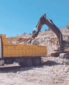 Humor -  Fun Transport Baumaschinen Fail 