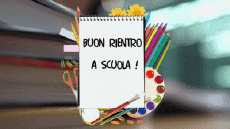 Nachrichten Italienisch Buon Rientro a Scuola Animierter Hintergrund 003 