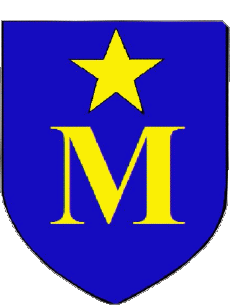 Blasone-Bandiere Francia Dipartimenti - Città 13 MARIGNANE 