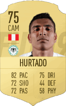 Multimedia Videospiele F I F A - Karten Spieler Peru Paolo Hurtado 