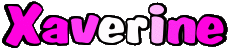 Vorname WEIBLICH - Frankreich X Xaverine 