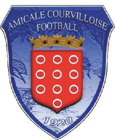 Sports FootBall Club France Logo Centre-Val de Loire 28 - Eure-et-Loir Am. Courville Sur Eure 