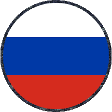 Drapeaux Europe Russie Rond 