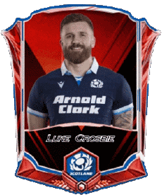 Sports Rugby - Players Scotland Team 2025 Luke Crosbie 