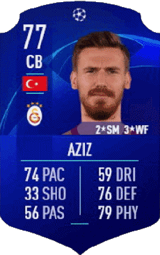Multi Média Jeux Vidéo F I F A - Joueurs Cartes Turquie Serdar Aziz 