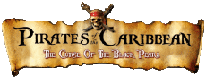 Multi Media Movies International Pirates of the Caribbean The Curse of the Black Pearl English Logo 