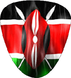 Bandiere Africa Kenia Forma 01 