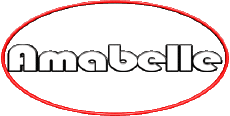 Prénoms FEMININ - UK - USA A Amabelle 