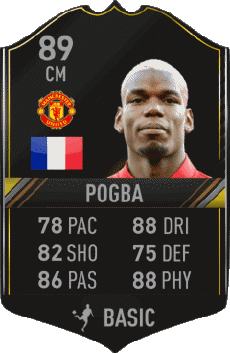 Multi Media Video Games F I F A - Card Players France Paul Pogba 