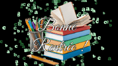 Messages French Bonne Rentrée Animated Background 002 