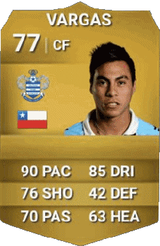 Multi Media Video Games F I F A - Card Players Chile Eduardo Vargas 