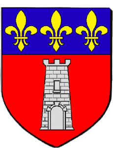 Banderas Francia Departamentos - Ciudades 55 VAUCOULEURS 