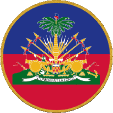 Bandiere America Haiti Rond 