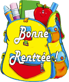 Messages French Bonne Rentrée Transparent Background 015 