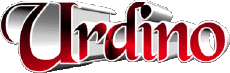 Prénoms MASCULIN - Italie U Urdino 