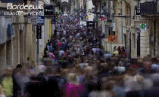 Humor -  Fun Orte - TimeLapse France - Bordeaux 