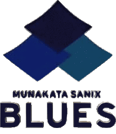 Sports Rugby Club Logo Japon Munakata Sanix Blues 