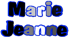 Prénoms FEMININ - France M Composé Marie Jeanne 