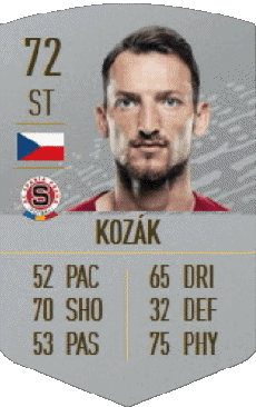Multimedia Videospiele F I F A - Karten Spieler Tschechien Libor Kozák 