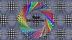 Nachrichten Italienisch Buon Compleanno Astratto - Geometrico Animierter Hintergrund 004 