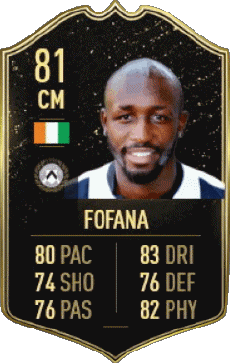 Multimedia Vídeo Juegos F I F A - Jugadores  cartas Costa de Marfil Seko Fofana 