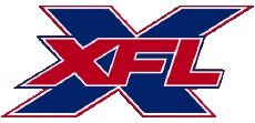 Sport Amerikanischer Fußball U.S.A - X F L Logo 