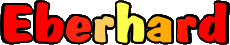 Nombre MASCULINO - Alemania E Eberhard 