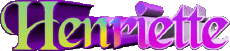 Nome FEMMINILE - Francia H Henriette 