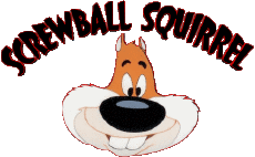 Multi Media Cartoons TV - Movies Tex Avery Screwball Squirrel Logo 