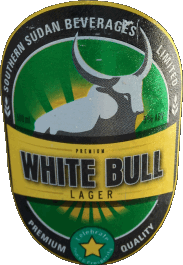 Drinks Beers Sudan White-Bull-Lager 