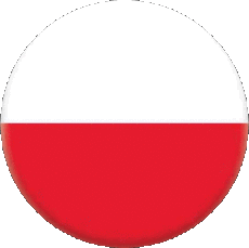 Drapeaux Europe Pologne Rond 