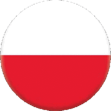 Fahnen Europa Polen Runde 