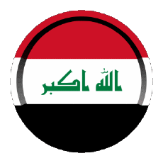 Flags Asia Iraq Round - Rings 