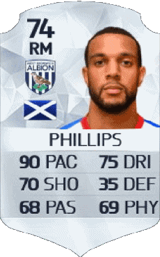 Multimedia Videospiele F I F A - Karten Spieler Schottland Matt Phillips 