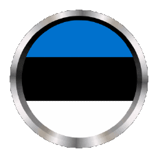 Flags Europe Estonia Round - Rings 