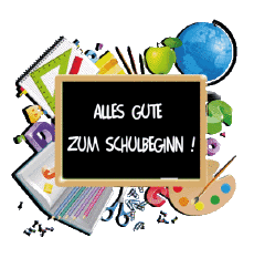 Messages Allemand Alles Gute zum Schulbeginn Fond Transparent 002 