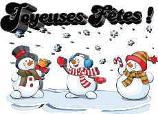Mensajes Francés Joyeuses Fêtes (Noël) Serie 17 